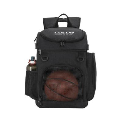 China Waterproof Basketball Backpack With Ball Compartment Sporting Goods Bag For Soccer Ball Volleyball Gym Rucksack Outdoor Travel, School for sale