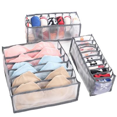 China 2022 NEW Minimalist Sock Bra Top Folding Organizer Underwear Storage Box Bangs Organizers Storage Box for Home Storage and Organization for sale