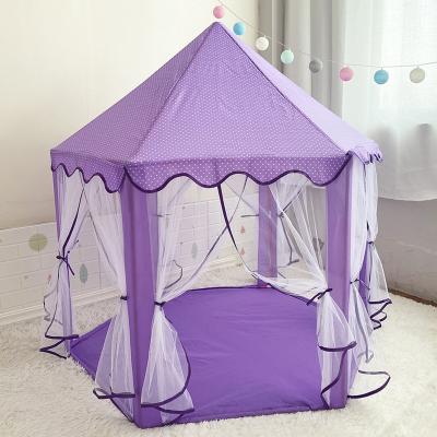 China Soft Selling Toy Styles Girls Princess Fold Kids Play Tent Castle Play Tent For Children Play for sale