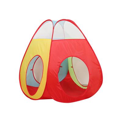 China Soft Toy Children's Tent Baby Play Tent High Quality Outdoor Indoor Pink Flower Children's Toy Outdoor Tent for sale