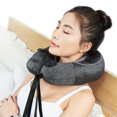 China Portable Car Styling Neck Filling Home Kneading Electric Cervical Massager Pillow U Shaped Massage for sale