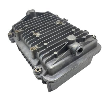 China Custom Cast Iron CATV Die Cast Aluminum Alloy OEM Aluminum Alloy Machinery Parts Classic Joint Top Enclosure Outdoor Corrosion Resistant Transmission Workstation for sale