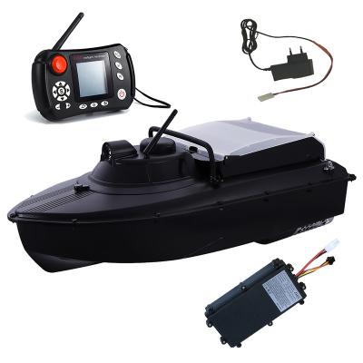 China Canadian Warehouse JABO2BG-7.4V10A Black GPS Navigation Fish Finder Automatic Bait Boat Delivery Stock 16 Points 62*28*18cm for sale