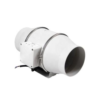 China Durable Home Ventilation Booster Flow Circular In Line Electric Ducted Blower for sale