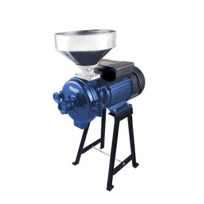 China Rice Mini Stainless Steel Hopper Funnel Corn Wheat Flour Mill Machine for sale