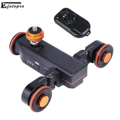 China Factory Direct Sell Electronic Camera AutoDolly Wheels Video Slider Camera Slider for DSLR DVS for sale