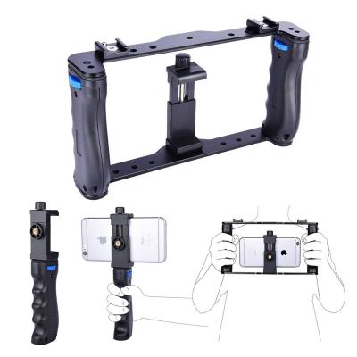 中国 Smartphone Video Handheld Cage Kit Phone Cage Rig Kit 販売のため