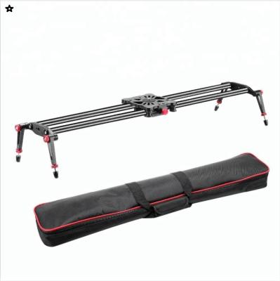 Cina 80 cm Carbon Fiber Camera Track Dolly Slider Photography Stabilizer Rail System Video Making kit in vendita