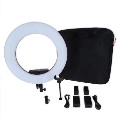 China Lumen 90 W RGB LED Ring Light for Makeup Selfie & Photo Studio App Control 3200K-9999K Operated Battery and Power Supply for sale