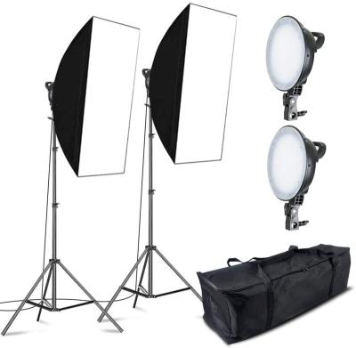 China Softbox LED light bulb portrait clothing main live broadcast kit for photography for sale