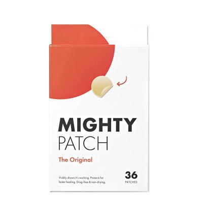 China Anti-wrinkle tightening 2023 new arrivals natural hydrocolloid correction products transparent acne pimple waterproof invisible patch for sale