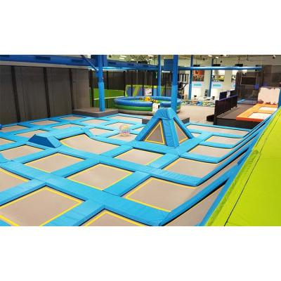 China For Adults And Children Cheer Adult Indoor Amusement Trampoline Park Customized Design for sale