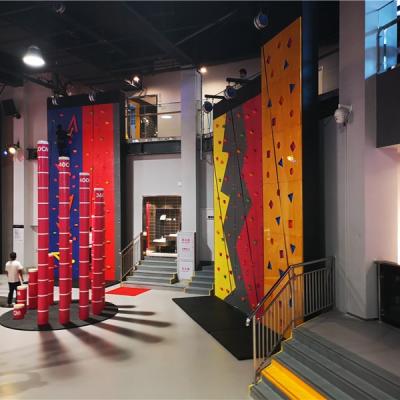 China Indoor Playgrounds & Adventurer Parks Encourage Amusement Awesome Indoor Playground Climbing Wall for sale