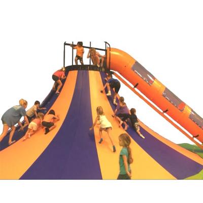 China Indoor Children's Indoor Climbing Wall Amusement Park Toy Volcano Bulusan Climbing Wall Slide for sale