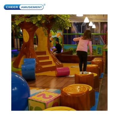 China Family mall amusement park cheer amusement soft shoping carved foam play for toddler amusement play ground area for sale