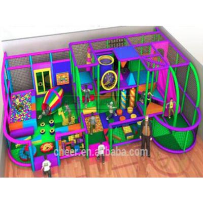 China Shopping Mall Cheer Amusement Fantastic Kids Indoor Soft Playground for sale