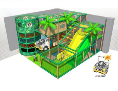 China Corporate Indoor Amusement Mall Cheer Amusement Kids Dream Jungle Park With Slide for sale