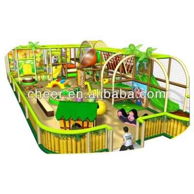 China Play Center Cheer Amusement Jungle Theme Toddler Indoor Playground for sale