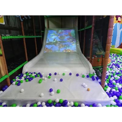 China Floor Projection Cheer Amusement Kids Slide Equipment For Kids Indoor Playground for sale