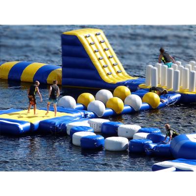 China Floating Water Entertainment Top Sale! Customized Giant Inflatable Aqua Park Equipment High Quality Water Park Floating Inflatable Water Park for sale