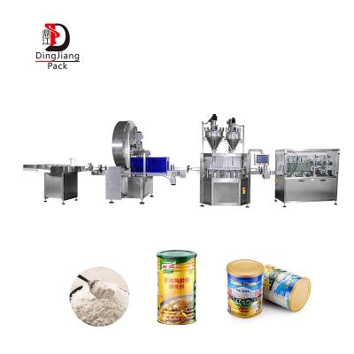 China Fully Automatic Food Machine Line For Infant Baby Formula Milk Powder Filling for sale