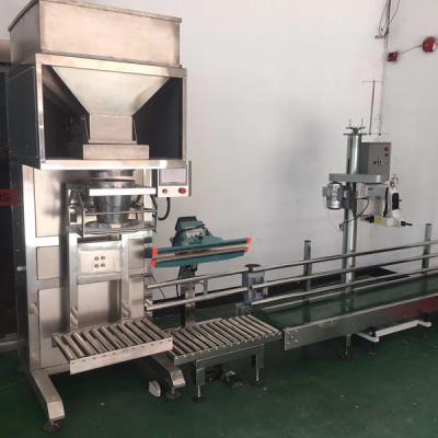 China 2021 Food Vending Good Installation 50kg Convenient Staple Bag Pellet Semi Automatic Packaging Machine for sale