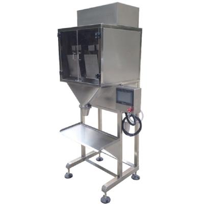 China Excellent Food Quality 500g 1000g Semi Automatic Salt Sugar Grain Filling Machine for sale