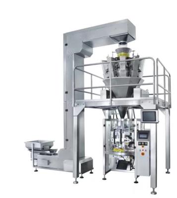 China Frozen Food Multihead Automatic Weigher Ravioli Gyoza Dumpling Packing Machine for sale