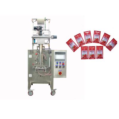 China Automatic Food Tomato Sauce Packet Sauce Ketchup 5ml Shampoo Sachet Packing Machine for sale