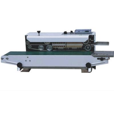 China New Chemical Continuous Heat Plastic Bag Seal Heat Sealer Sealing Machine for sale