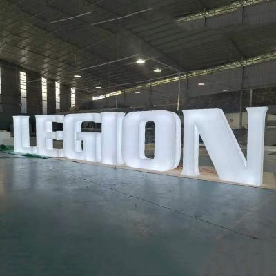 China Buildings factory custom illuminated led signage acrylic 3d letter sign store name board for sale