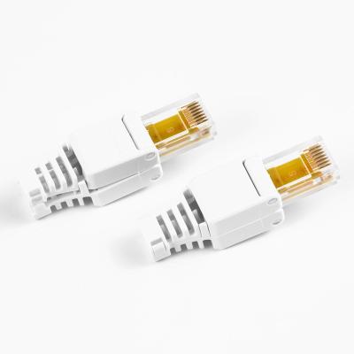 China Microwave telecom communication connector rj45 utp cat5e toolless modular socket , cat5e unshiled socket for sale