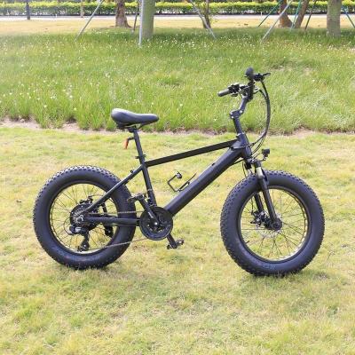 China BAOLUJIE DS2038 Aluminum Alloy BAOLUJIE DS2038 Fat Tire 7 Speed ​​Electric Bike 21 Speed ​​Motor 36V 48V Long Life Strong Battery for sale