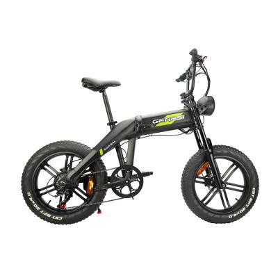 China Waterproof 48V/500W Aluminum Alloy Disc Brake Aluminum Alloy Electric Bicycle With Shoulder Shock Absorber Electric Bicycle For Adult for sale