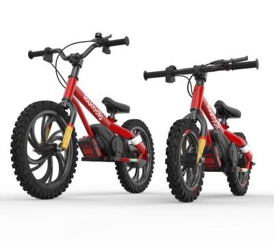 China Popular Wholesale Kids Sport 250w Motor Power Ebike 16 Inch Max Speed ​​21km/h Kids Electric Balance Bike For Kids 3-8 Years Old Popular for sale