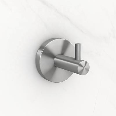 China Sustainable Wall Mounted Stainless Steel Single Hook for sale