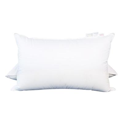 China White Anti-Apnea Down Feather Pillow With Cotton Fabric And Duck Down Filling for sale