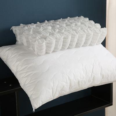 China Hot Selling Anti-Apnea Thick Fiber Fill Microfiber Spring Bed Hilton Pillow For Sale for sale