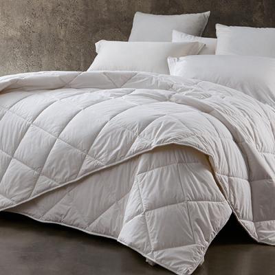 China New Design Home White Cotton Warm Four Season Comforter For Hotel for sale