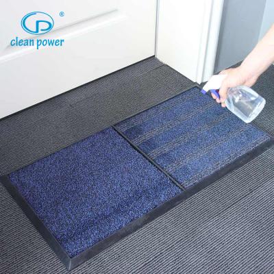 China Foot Shoes Cleaner Bath Anti Slip Home Disinfection Nylon And Cotton Carpet Basic Multifunctional Rubber Sterilizer Indoor Mats for sale