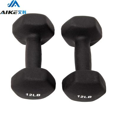 China Wholesale Colorful Products Fashion Silicone Concentration Training Women's Fitness Custom Dumbbells Durable for sale