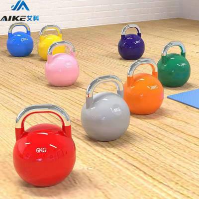 China Universal made in china factory wholesale price custom logo gym the same style professional training kettlebell set for sale