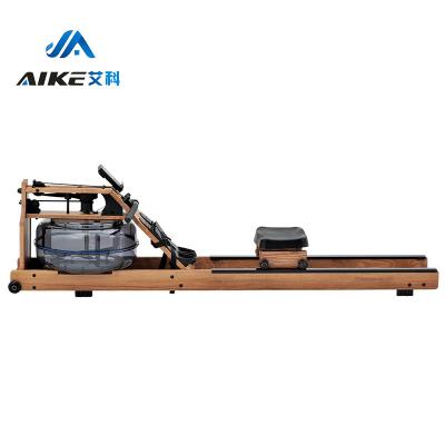 China Universal Most Popular High Quality Luxury Products Family Use Foldable Wooden Without Water Abnormal Sound Rowing Machine for sale