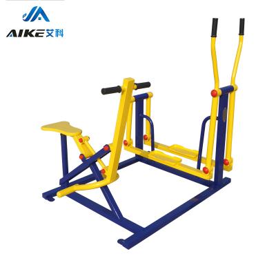 China High quality steel fitness equipment outdoor sports galvanized pipe park elliptical machine for sale for sale