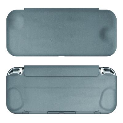 China Nintendo Switch oled console leather protective case with magnetic absorption function DSS-153 for sale