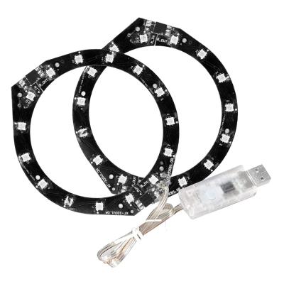 China New RGB Flexible Colored Light Colorful Decoration Strip For PS5 Console With IR Remote for sale