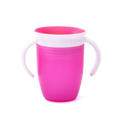 China 360 Degree Reusable Custom Logo Viable Custom Logo BPA Leakproof Toddler Sippy Cup For Free Portable Baby Training for sale