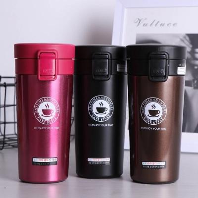 China Viable Stainless Steel Factory Wholesale Business Coffee Thermos Sublimation Mug Vacuum Straight Thermos Mugs for sale