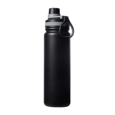 China Sustainable BPA RTS Double Wall 304 Stainless Steel Sport Free Water Bottle With Lip And Straw for sale