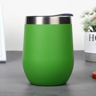 China Statistically Christmas party festival gift starless viable stemless wine drinking 304 steel promotional trainless cups for sale